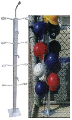 地表安装棒球头盔挂架SM1238464(B)